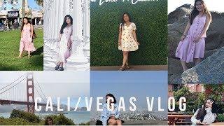 CALI / VEGAS VLOG | Rachel Joy