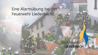 Eine Alarmübung bei der Feuerwehr Liederbach 