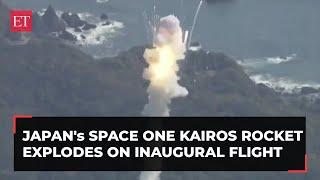 Japan's Space One Kairos rocket explodes mid-air moments after launch