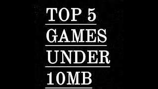 Top 5 Games Under 10MB For Android 2023 #Shorts