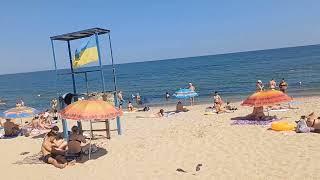 Где отдохнуть летом? Одесса. Плюсы и минусы пляжа "Черноморка"#odessa #ukraine