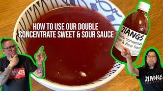 How to use our Double Concentrate Sweet & Sour Sauce (for webstore use)