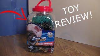 Adventure Force JUMBO FARM ANIMAL TOY BUCKET REVIEW!