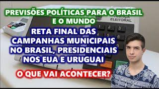 LIVE: PREVISÕES PARA A POLÍTICA DO BRASIL E DO MUNDO - 23/10/2024 - Por Pedro Baldansa