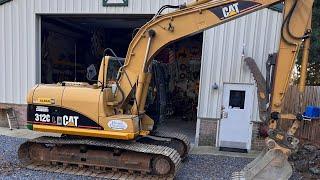 Shop Tour | Excavator Maintenance | Changing the Oil | Ridgley Contracting