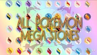 All Mega Stones and Evolutions