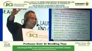 JCI Conference - Panel 1: Professor Dato' Dr Woo Wing Thye