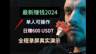 赚钱2024，年度最猛赚钱项目，每天稳赚最少3000+大揭秘