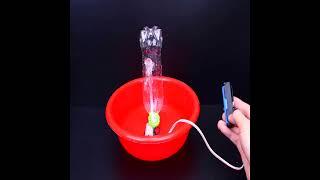 How to make mini Fountain with Motor at Home - Part 2 #nda #hack #ideas #lifehack