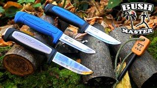 Нож Morakniv Robust против Mora Pro S и Morakniv Basic 546