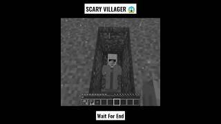 Story of HORROR Villager in Minecraft  | #shorts #minecraft #scary