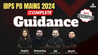 IBPS PO Mains 2024 | Complete Guidance with Descriptive | IBPS PO Mains Preparation