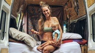 What I Eat In A Day VAN LIFE Mom