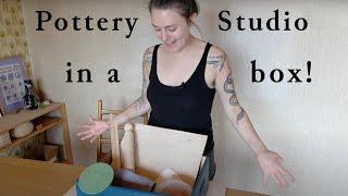 Make Pottery Anywhere! My beginner guide to making pottery in your kitchen (or bedroom or backyard)!