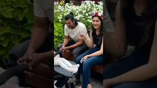 Actress Sayyesha & Arya with their daughter Ariana recent photos|#shorts|#shortsfeed|#trending