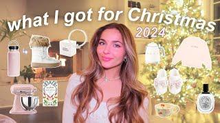 WHAT I GOT FOR CHRISTMAS 2024  girly christmas haul