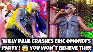 Willy Paul SHOCKS Eric Omondi with UNEXPECTED Stage Appearance!  EPIC Birthday Surprise!