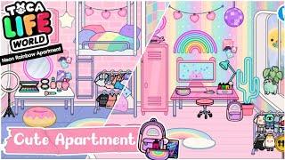 TOCA LIFE WORLD : NEON RAINBOW APARTMENT MAKEOVER | OUT NOW | TOCA BOCA