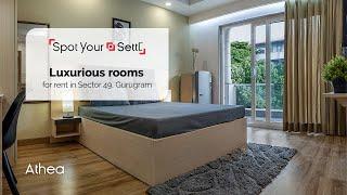 Luxurious Studio Apartments For Rent In Sector 49, Gurugram. - [Spot your Settl.] - Settl. Athea