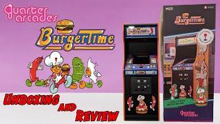 BurgerTime Numskull Quarter Arcade Unboxing and Review