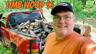 FIREWOOD | What percentage of limb wood should there be per truckload?