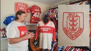 Hull KR Shirts Talking Shirts - Episode 22 (Hull Kingston Rovers) 1987-89 Home Shirt