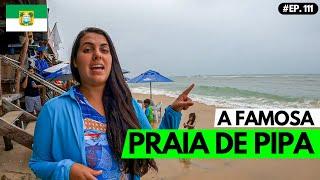 Ficamos IMPRESSIONADOS com esta praia do NORDESTE: PIPA RN #ep111