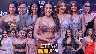 Actress Glamorous Stunning Look at Bollywood Hungama OTT Award 2024