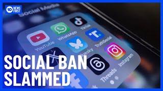 Experts Slam Australian Government's Teen Social Media Ban | 10 News First