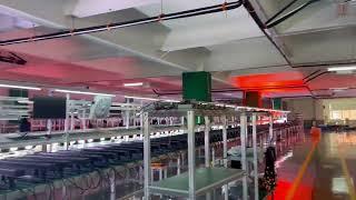 SUNSTRIP BAR light on production line