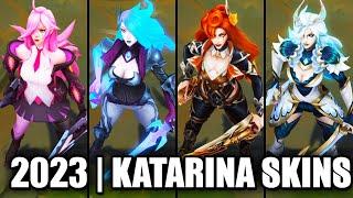 ALL KATARINA SKINS SPOTLIGHT 2023 | League of Legends