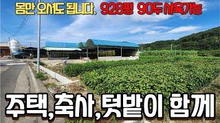 경산 급매 주택, 축사, 텃밭이 함께있는 매물을 소개합니다  616