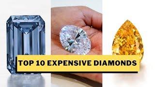 Top 10 Most Expensive Diamonds Ever Sold in Auctions [List of Rare Diamonds]