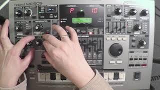 Roland MC 505 - Quirky? Or is it just me? Envelope and LFO Settings, FX send levels, Random Pan