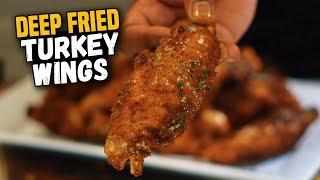 How to Make the Crispiest Fried Turkey Wings!