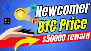 Btc hit $100k | BTC can beat $120k | Newcomer exclusive reward 50000$ gateio #gateio #btc