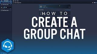 How to Create a Group Chat on TeamSpeak