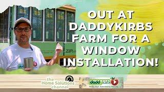 Southwest Exteriors Out At Daddykirbs Farm For A Marvin Window Installation!