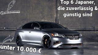 Top 6 "Feuchtmacher"-Autos aus Japan für unter 10.000 € | G Performance