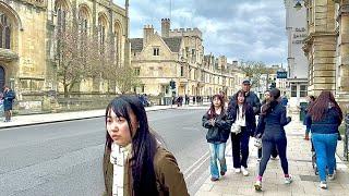 Oxford University campus tour 2025  plus town centre walk