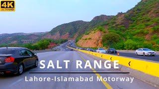 Lahore - Islamabad Motorway | Driving to Kallar Kahar from Bhera | Salt Range | Pakistan