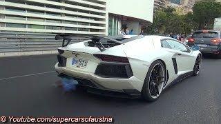 Novitec Lamborghini Aventador - Sound and Flames!