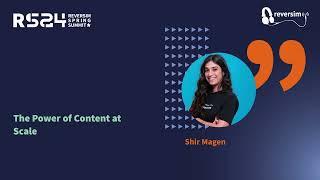 Breaking the Limits of Content Scale / Shir Magen