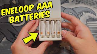 How to Correctly Place Eneloop AAA Batteries in Charger