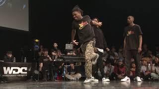 Les Twins vs Justiciers(Kuty Rubix) WDC 2019 FINAL BEST4 HIPHOP  #WDC