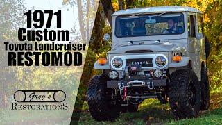 1971 Custom Toyota Landcruiser FJ40 Restoration