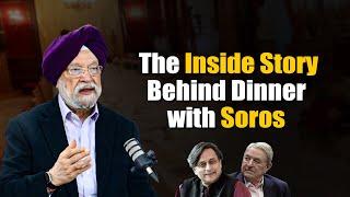 "You (Shashi Tharoor) asked me to invite Soros..." says Hardeep Singh Puri over Dinner Controversy