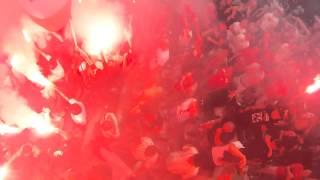 Ofanziva: CSKA Sofia - Loko Pld - pyro (Go Pro shot)