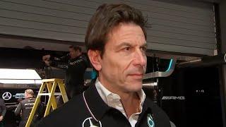 Toto Wolff: Mercedes could have gone even faster today | Post Race Interview Las Vegas GP 2024