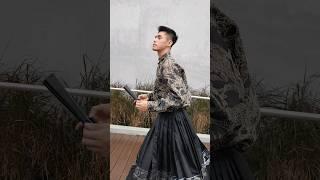 中国古代朝代汉服传统服饰 马面裙 男装马面裙穿搭配搭 汉服风 Guys look great in the #MamianSkirt #OOTD #HanfuStyle #ChineseFashion